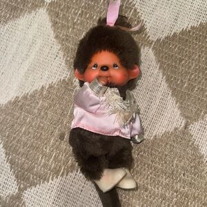 1974 Vintage Monchhichi Doll Futagonomonchhichi Sekiguchi Japan Collectible